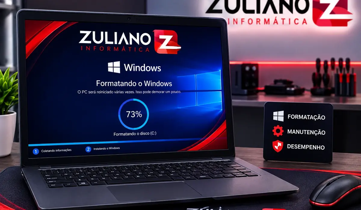 Formatação e reinstalação do Windows